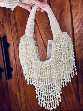 Pearl Marshall's/tj max beaded handbag